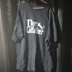 Black 'The Catfather' T-Shirt
